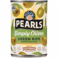 Pearls® Simply Olives Green Ripe Medium Pitted California Olives