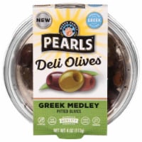 Pearls® Deli Olives™ Greek Medley Pitted Olives Perspective: Main
