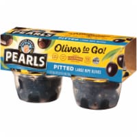 Pearls® Pitted Large Black Olives To Go® Cups Perspective: Main