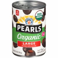 Pearls Organic Large Pitted Ripe Olives