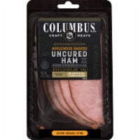 Columbus® Sliced Applewood Smoked Uncured Ham Perspective: Main