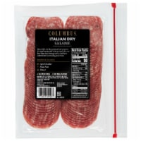 Columbus® Italian Dry Sliced Salame Perspective: Main
