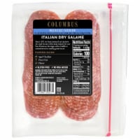 Columbus® Reduced Sodium Italian Dry Sliced Salame Perspective: Main