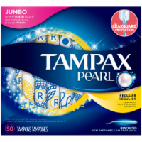 Tampax Pearl Regular Unscented Tampons Perspective: Main