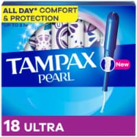 Tampax Pearl Ultra Unscented Tampons Perspective: Main