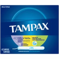 Tampax Light/Regular/Super Cardboard Applicator Tampons Perspective: Main