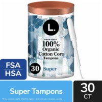 L® Organic Cotton Super Tampons