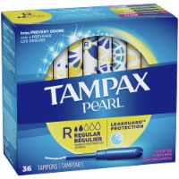 Tampax Pearl Regular Absorbency Scented Tampons Perspective: Main