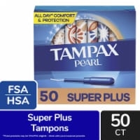 Tampax Pearl Super Plus Unscented Tampons