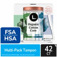 L. Organic Cotton Multipack Regular + Super Tampons