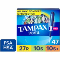 Tampax Pearl Trio Pack Regular/Super/Super Plus Absorbency Unscented Tampons