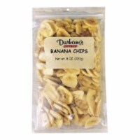 Durhams 7304270609 Banana Chips 8 oz - pack of 12