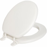 Mayfair Round Closed Front Soft White Toilet Seat 11-000
