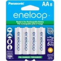 eneloop® Rechargeable Batteries (AA; 8 pk)