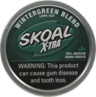 Skoal X-tra Wintergreen Blend Long Cut Chewing Tobacco