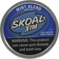 Skoal X-tra Mint Blend Long Cut Chewing Tobacco