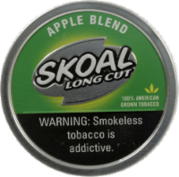 Skoal Long Cut Apple Blend Chewing Tobacco Perspective: front