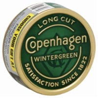 Copenhagen Long Cut Wintergreen Smokeless Tobacco