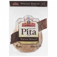 Toufayan Whole Wheat Pita Loaves 6 Count Perspective: Main