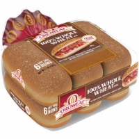 Oroweat Whole Grain Wheat Hot Dog Buns Perspective: Main