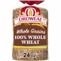 Oroweat Whole Grains 100% Whole Wheat Sandwich Bread