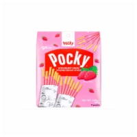 Pocky® Strawberry Cream Covered Biscuit Sticks Perspective: Main