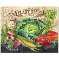 Counter Art CART22770 Our Farm Glass Cutting Board - 12 x 15 in.