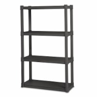 Sterilite 4-Tier Gray Storage Shelf