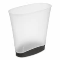 Sterilite Slim Trash Can - White/Gray