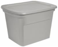 Sterilite 18 Gallon Storage Tote - Orange / Black, 18 gal - Kroger