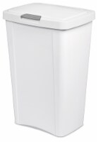 Sterilite TouchTop Wastebasket - White Perspective: Main