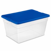 Sterilite Storage Box - Blue Morpho Perspective: Main