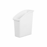 Sterilite Under Sink Trash Can - White Perspective: Main