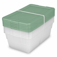 Sterilite Storage Box Set - Crisp Green