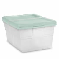 Sterilite Storage Bin - Mindful Mint Perspective: Main