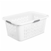 Sterilite Corporation 12028006 2 Bushel Laundry Basket - White Perspective: Main