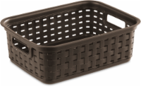 Sterilite Small Weave Basket - Espresso Perspective: Main