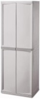 Sterilite 4-Shelf Cabinet - Light Platinum Perspective: Main
