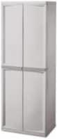 Sterilite 4-Shelf Cabinet - Light Platinum Perspective: Main