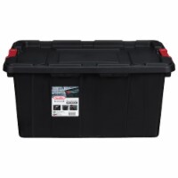 Sterilite Industrial Tote - Black Perspective: Main