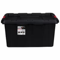 Sterilite Industrial Storage Tote - Black Perspective: Main