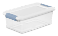 Sterilite® Latching Storage Box - Clear Perspective: Main