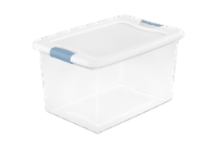 Sterilite Storage Box - Marine Blue/Clear, 1 Piece - Fry's Food Stores