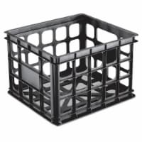 Sterilite Storage Crate - Black