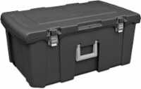 Sterilite Footlocker - Black Perspective: Main