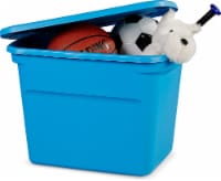 Sterilite Storage Tote - Aquarium Blue Perspective: Main
