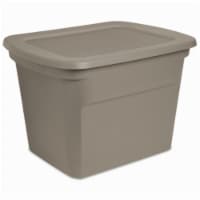 Sterilite Tote with Lid - Hazelwood