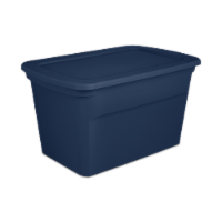 Sterilite Storage Tote - Marine Blue, 30 qt - Fry's Food Stores