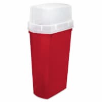 Sterilite Holiday Gift Wrap Storage Box - Rocket Red Perspective: Main