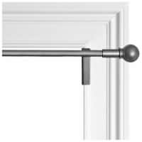 Maytex Mills Smart Rod Twist and Shout Curtain Tension Rod - Silver Perspective: Main